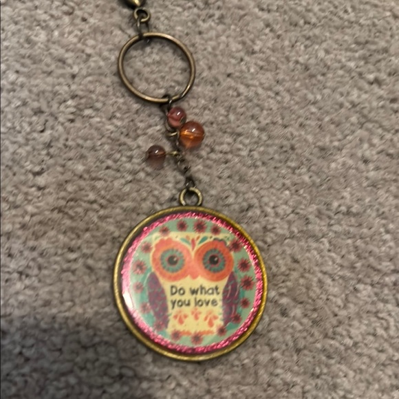 NATURAL LIFE Red Floral Insulated Lunch Bag and Keychain Combo - Picture 9 of 11